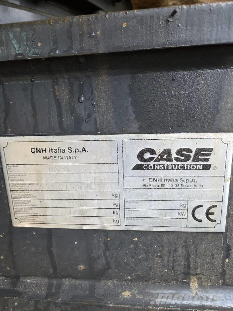 CASE WX 188 Speciale Graafmachines