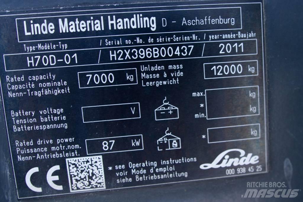 Linde H70D-01 Diesel heftrucks