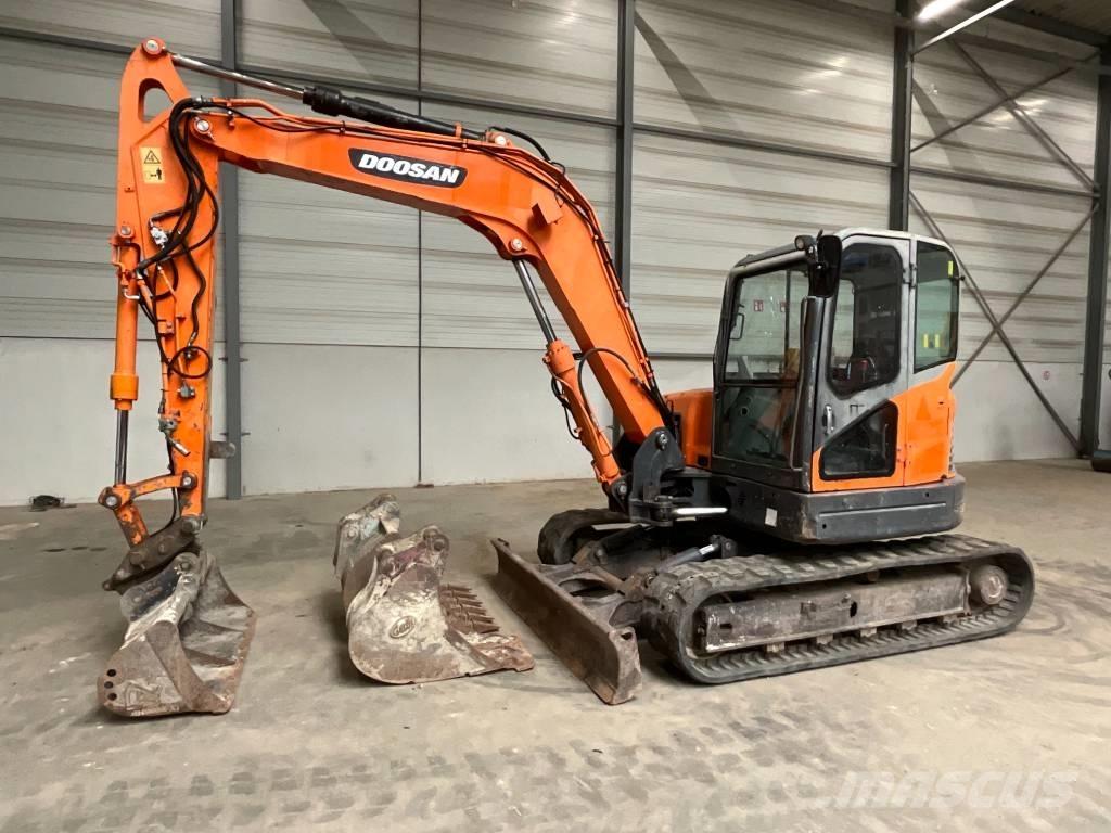 Doosan DX 80 R Midigraafmachines 7t - 12t