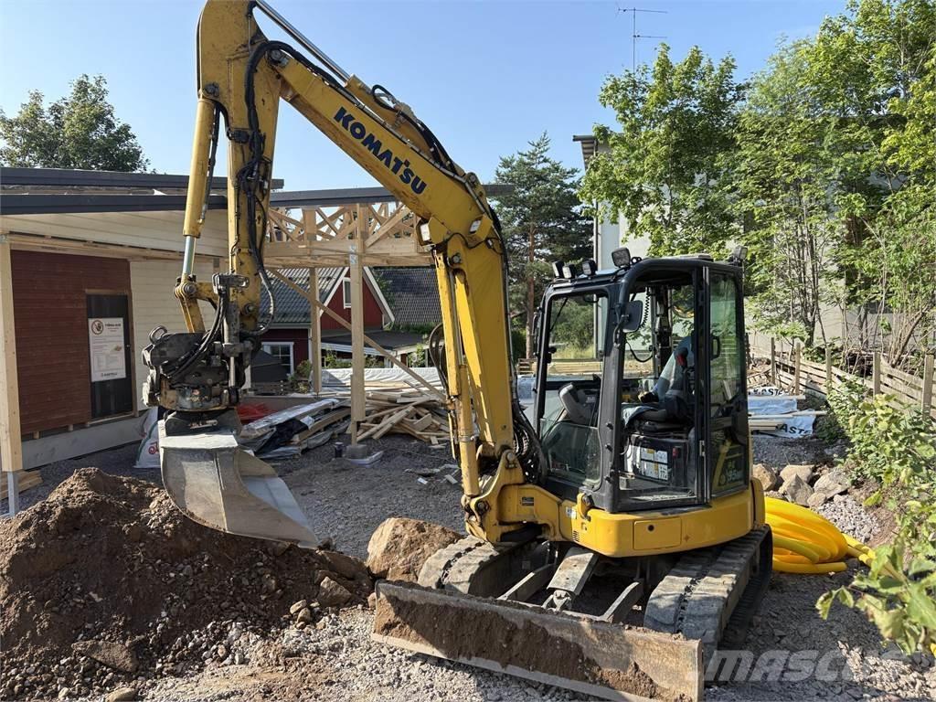 Komatsu PC55MR Rupsgraafmachines