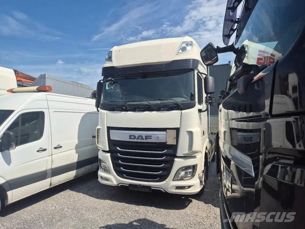DAF XF 460 6x2 Containertrucks met kabelsysteem