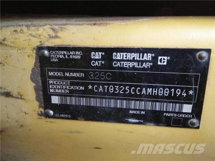 CAT 325 C Rupsgraafmachines