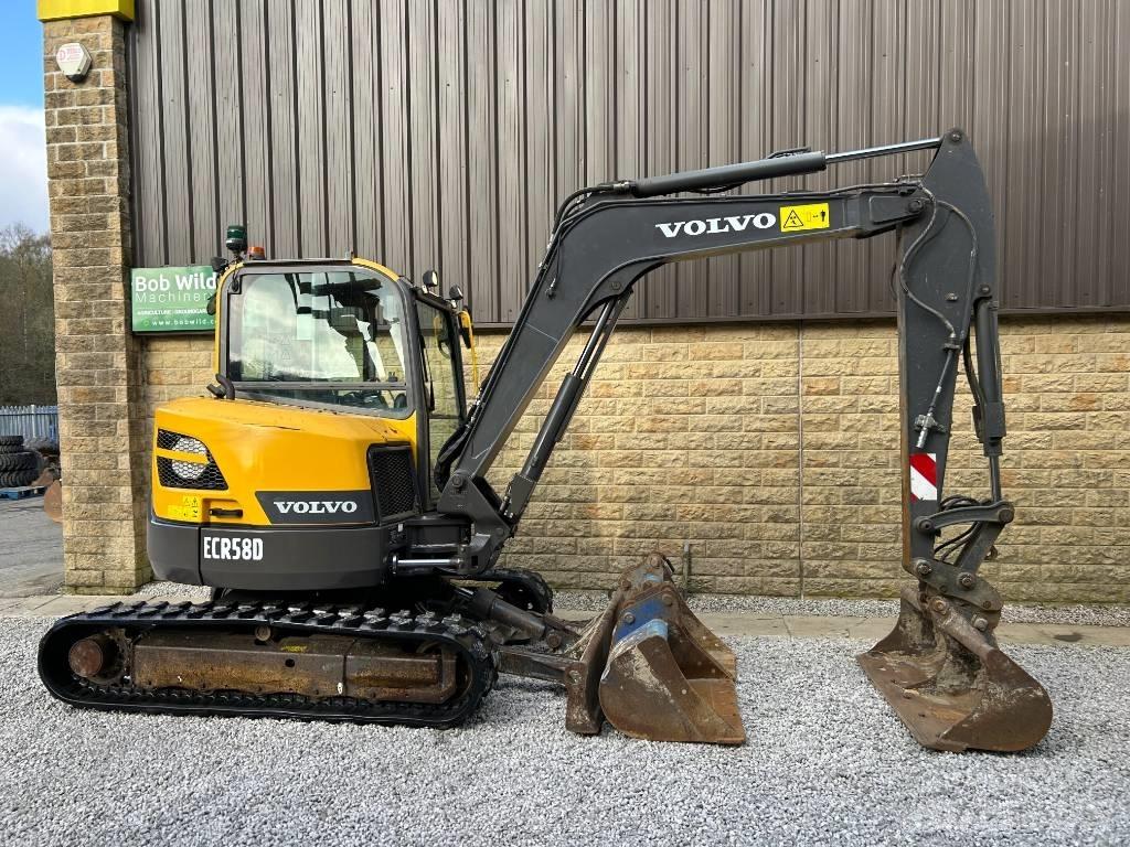 Volvo ECR58D Minigraafmachines < 7t