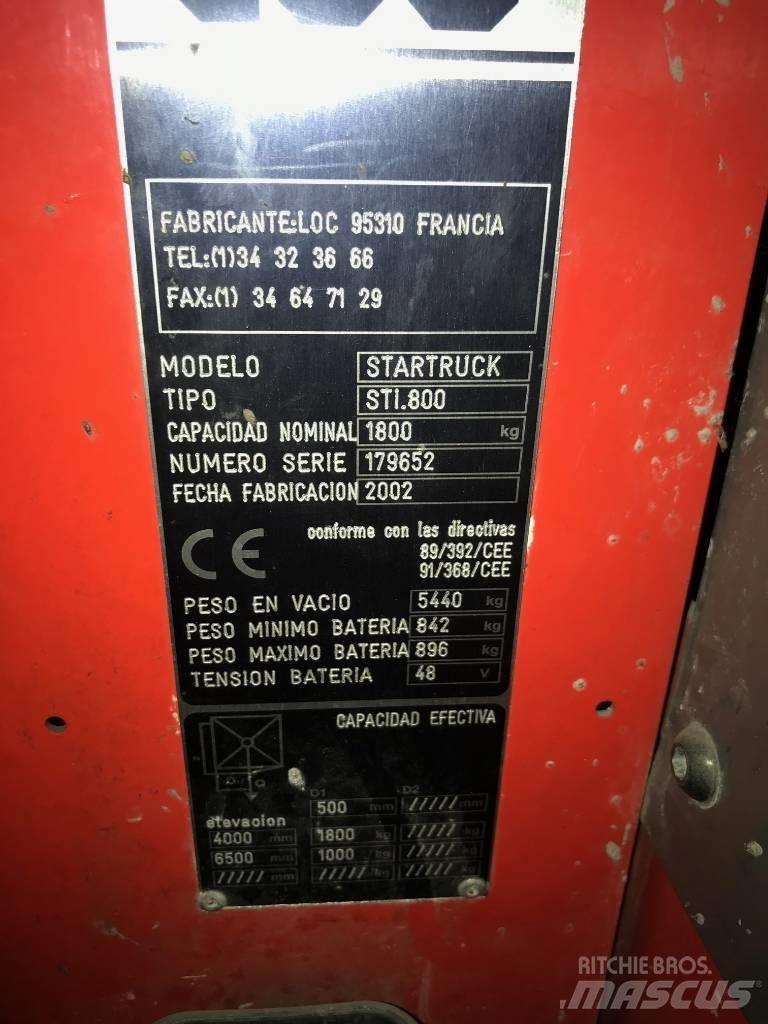 Manitou STARTRUCK Elektrische heftrucks