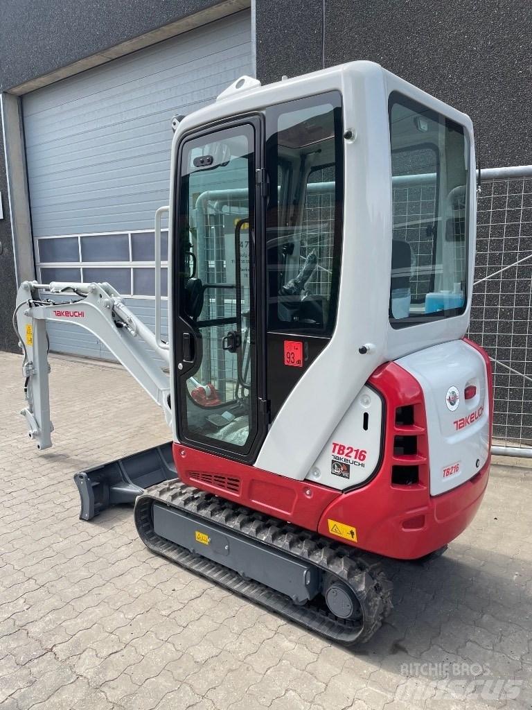 Takeuchi TB216 Minigraafmachines < 7t