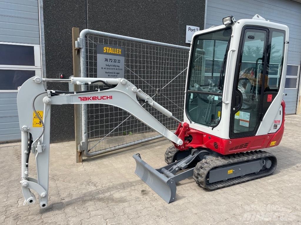 Takeuchi TB216 Minigraafmachines < 7t