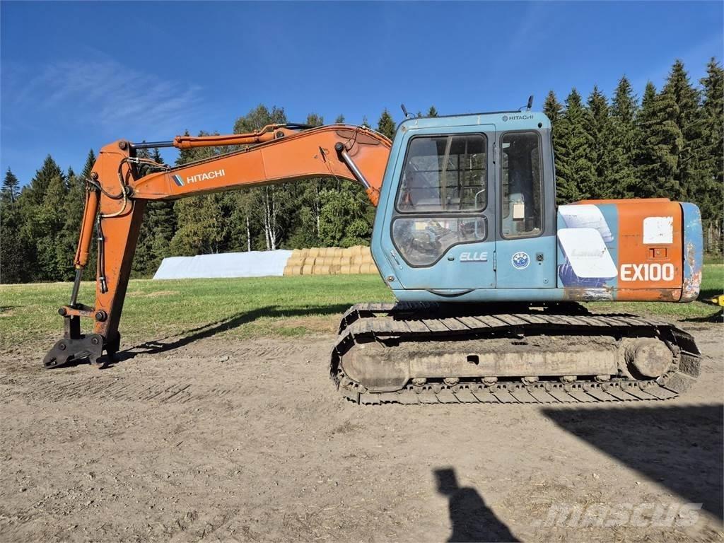 Hitachi EX 100 Rupsgraafmachines