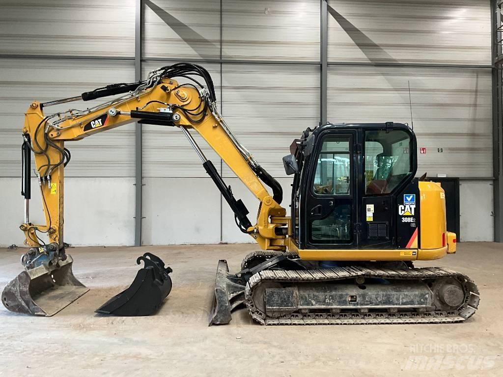 CAT 308 E 2 CR Midigraafmachines 7t - 12t
