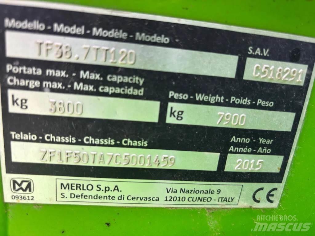 Merlo T38.7 TT120 Verreikers voor landbouw