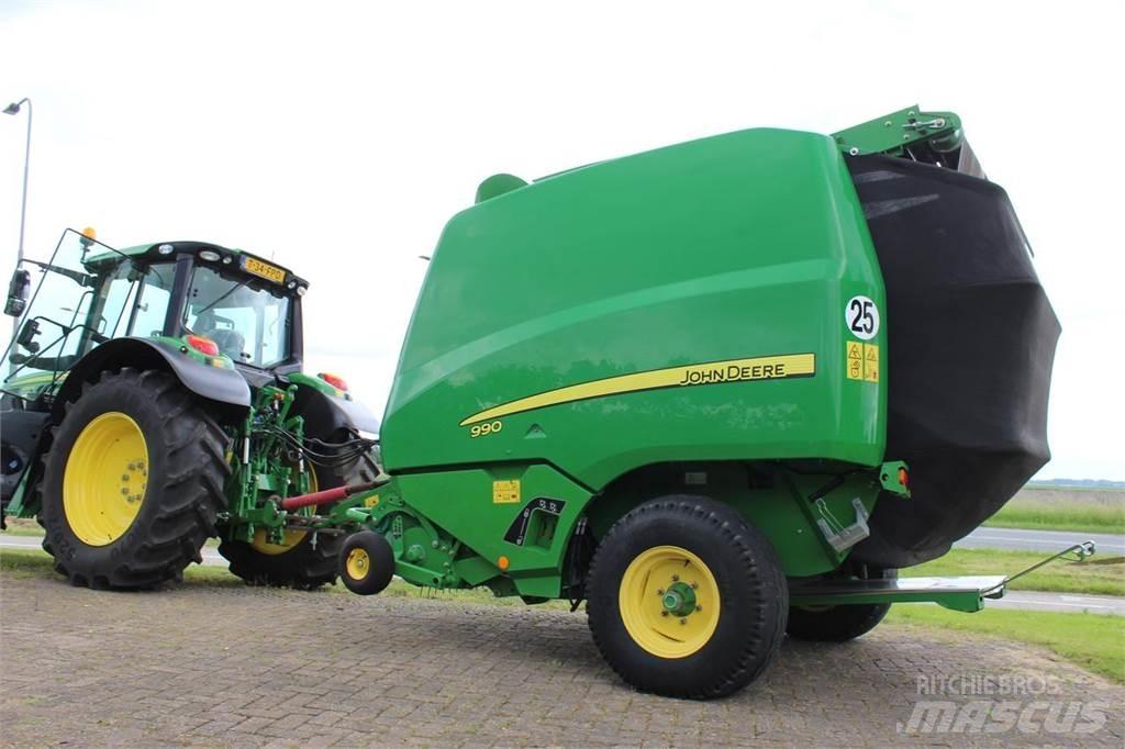 John Deere 990 Ronde-balenpersen