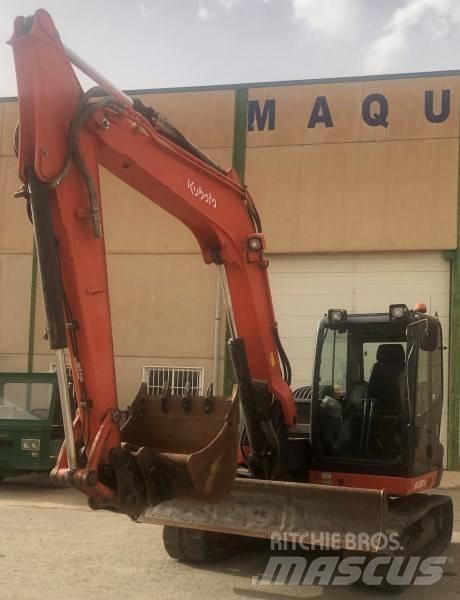 Kubota KX080-4 Midigraafmachines 7t - 12t