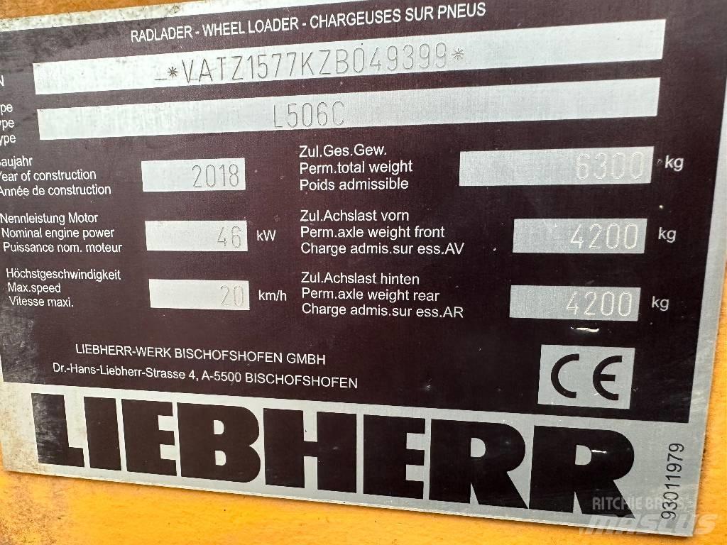 Liebherr 506 Wielladers
