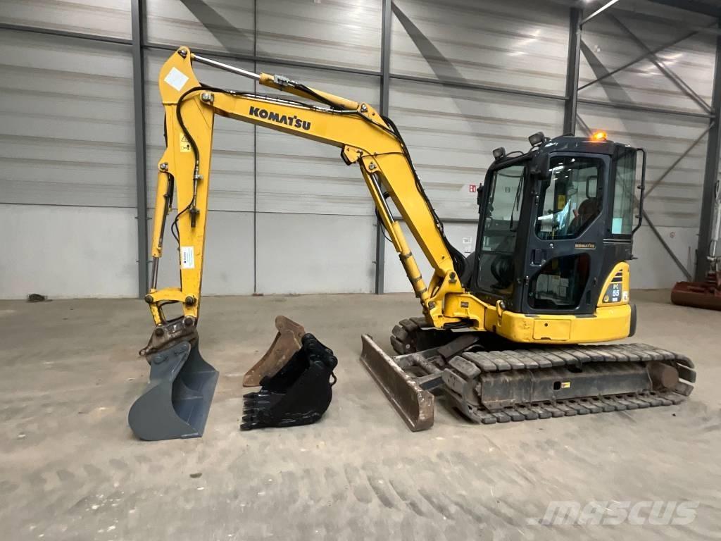 Komatsu PC 55 MR-3 Minigraafmachines < 7t
