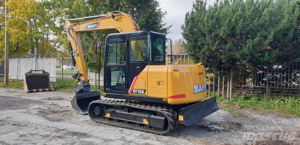 Sany SY 75 C Rupsgraafmachines