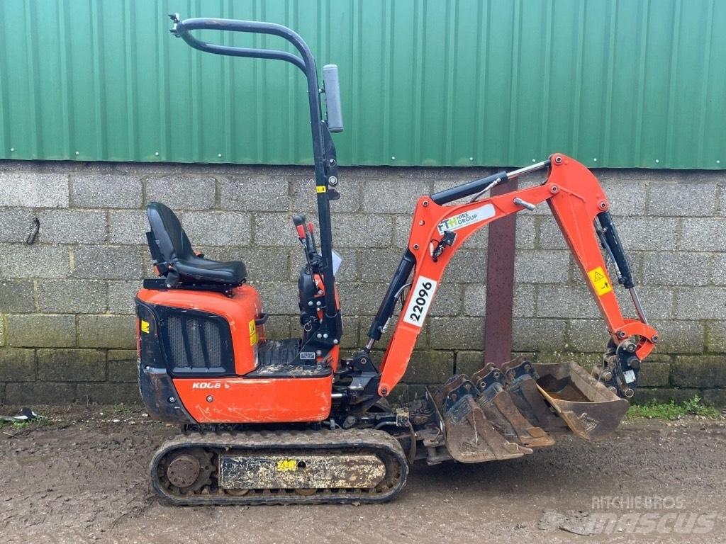Kubota K008-5 Minigraafmachines < 7t