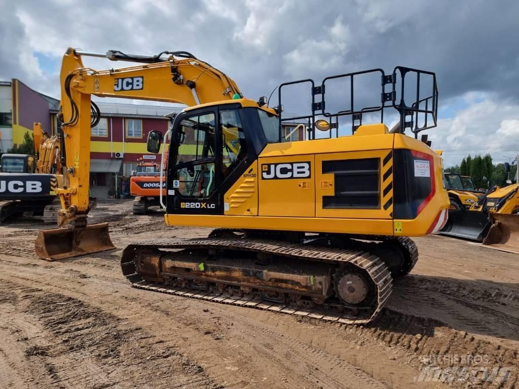 JCB 220 X Rupsgraafmachines