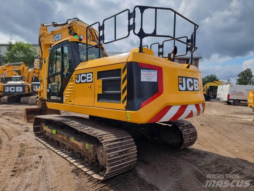 JCB 220 X Rupsgraafmachines