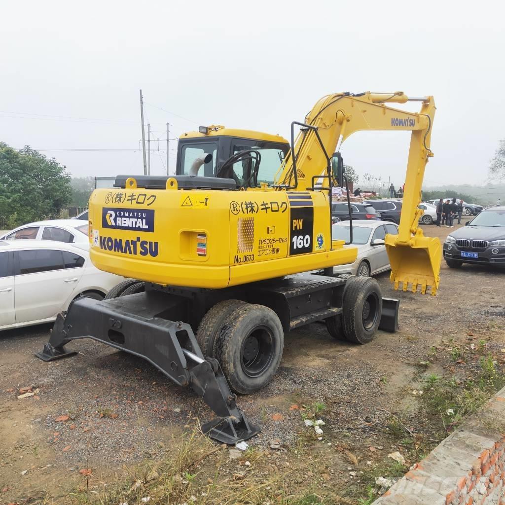 Komatsu PW160W-7 Wielgraafmachines
