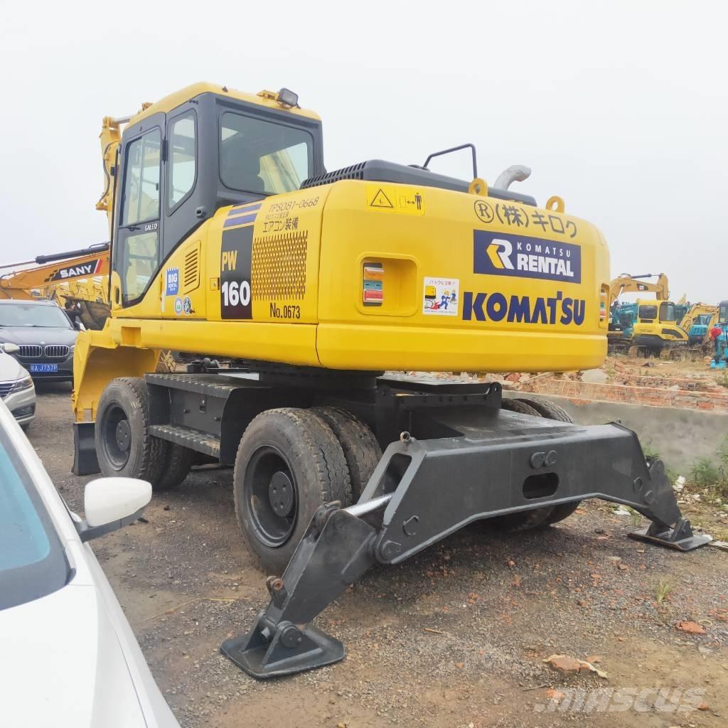 Komatsu PW160W-7 Wielgraafmachines