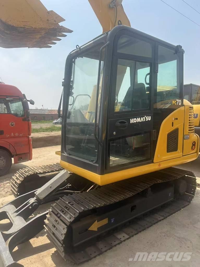 Komatsu PC 70 Rupsgraafmachines