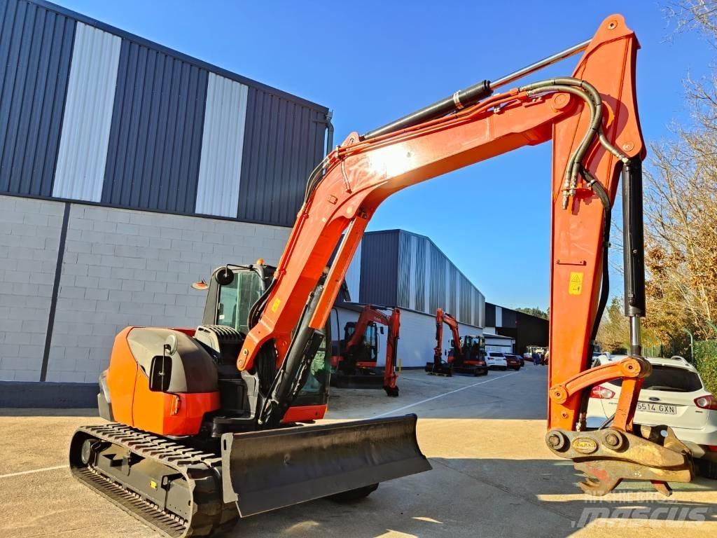 Kubota KX080-4a2 Midigraafmachines 7t - 12t