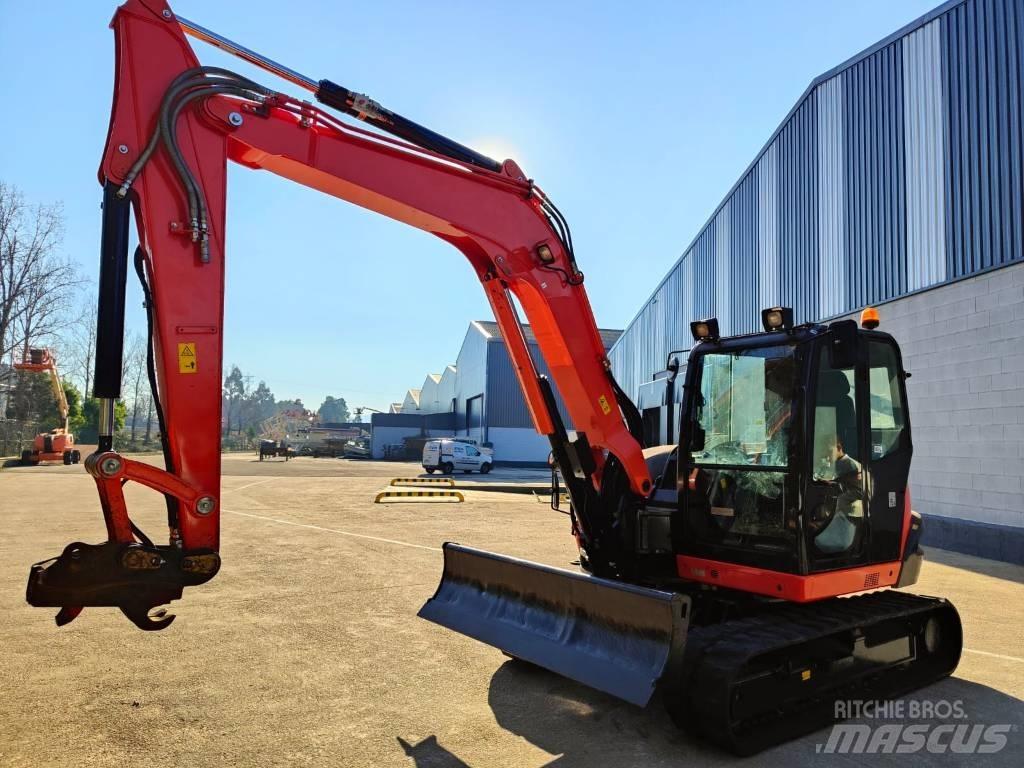 Kubota KX080-4a2 Midigraafmachines 7t - 12t