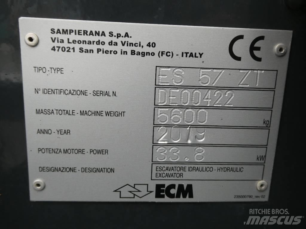 ECM ES 57 ZT Minigraafmachines < 7t