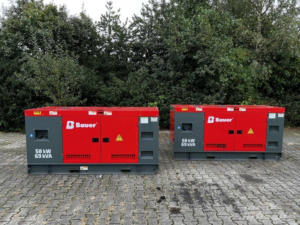 Bauer 69 KVA Diesel generatoren