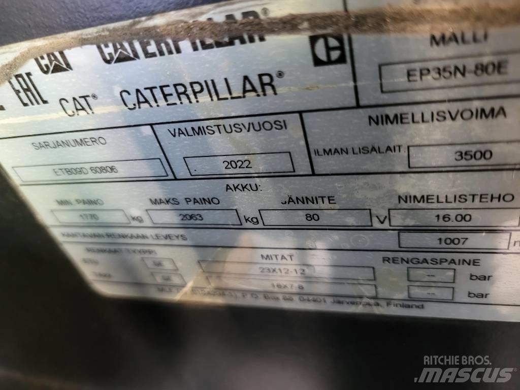 CAT EP35N Elektrische heftrucks