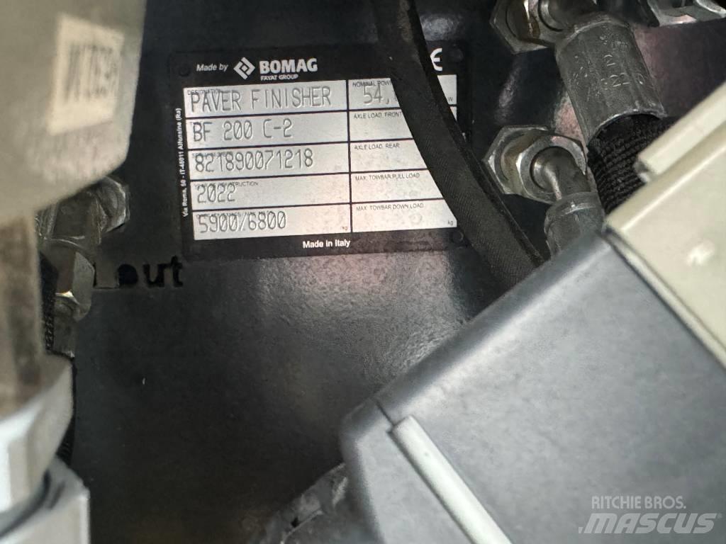 Bomag BF200C-2 Asfaltafwerkmachines