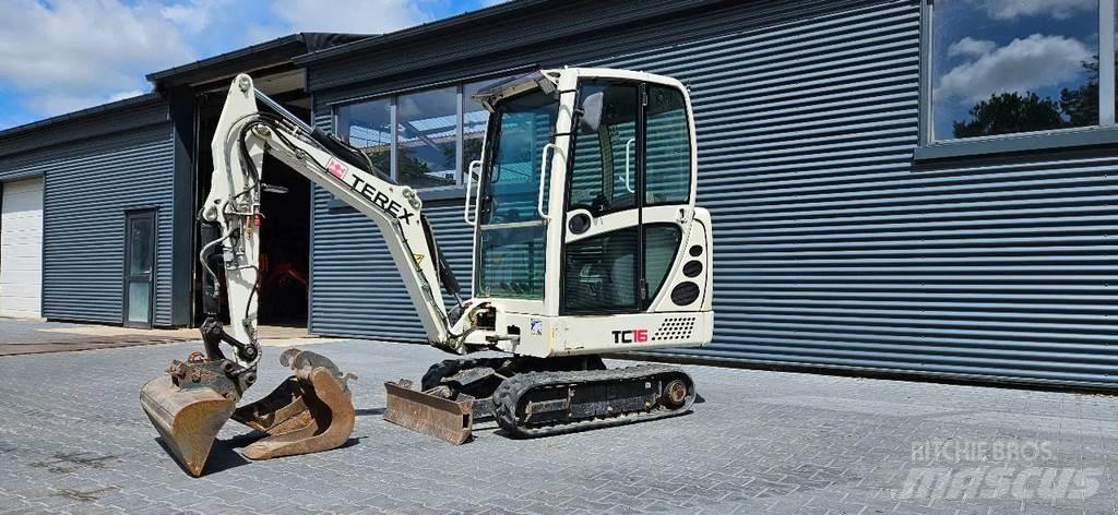 Terex TC 16 Minigraafmachines < 7t