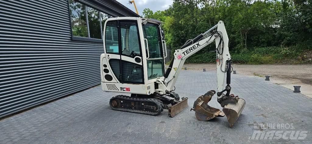 Terex TC 16 Minigraafmachines < 7t