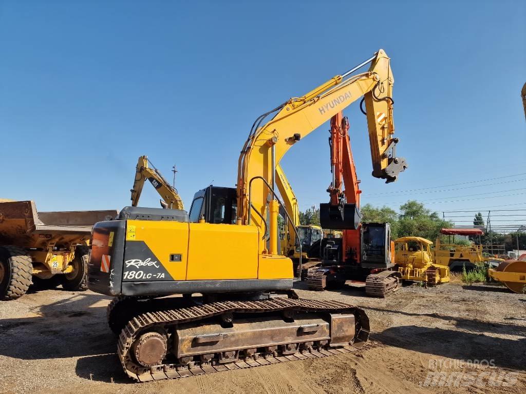 Hyundai R180LC-7 Rupsgraafmachines
