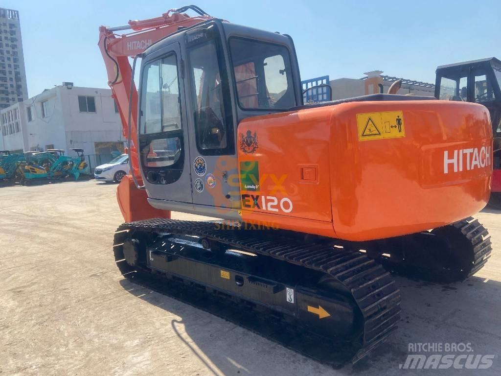 Hitachi EX 120 Rupsgraafmachines