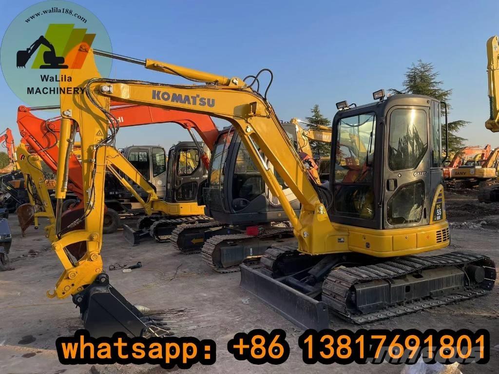 Komatsu PC 55 MR-3 Minigraafmachines < 7t