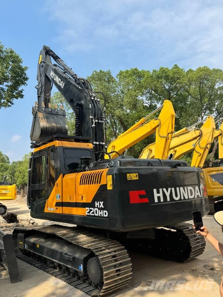 Hyundai HX220HD Rupsgraafmachines