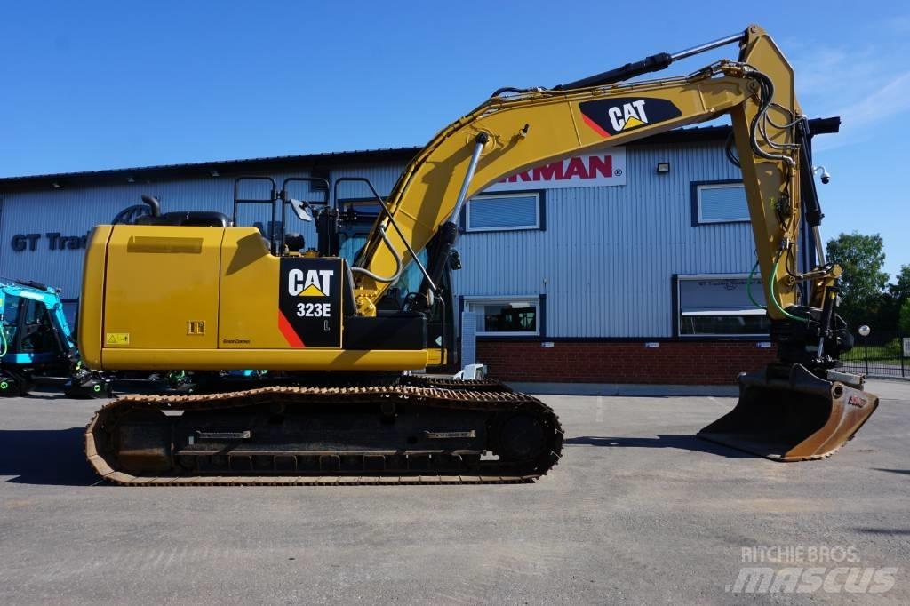 CAT 323EL *Uthyres* Rupsgraafmachines