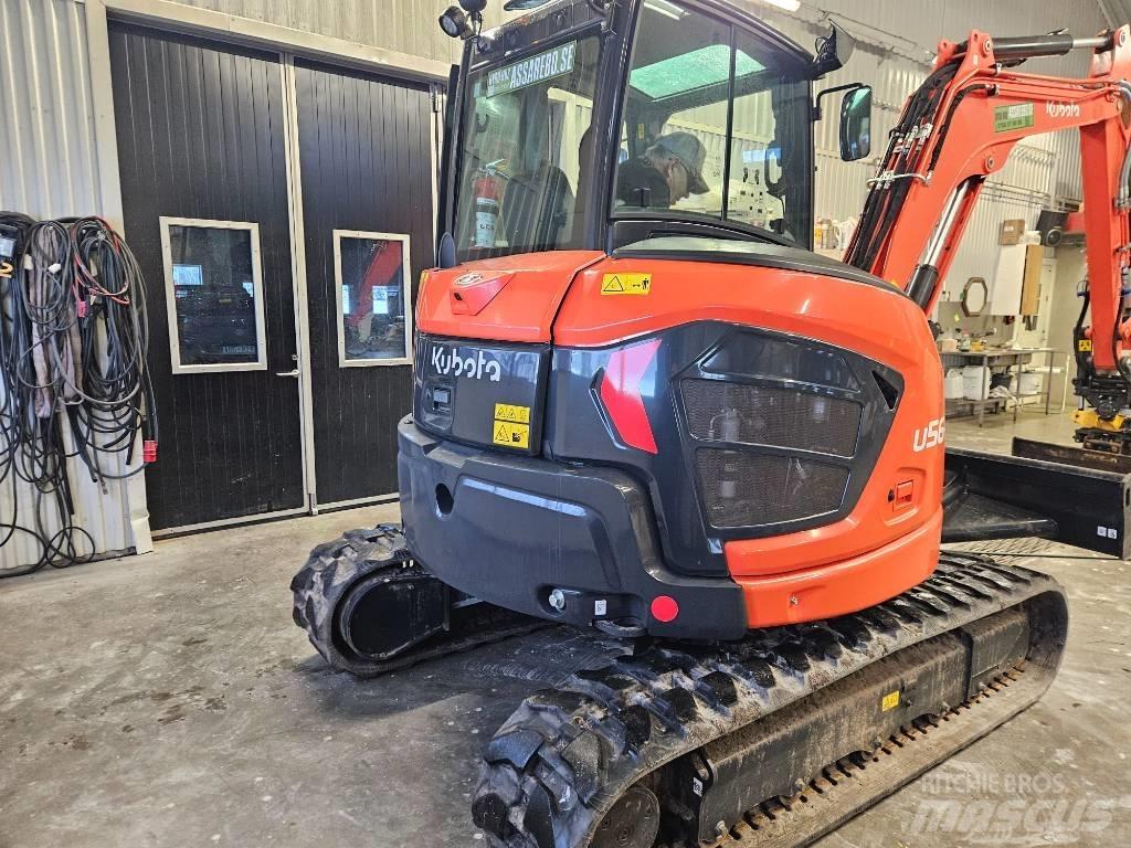 Kubota KX U56-5 Minigraafmachines < 7t