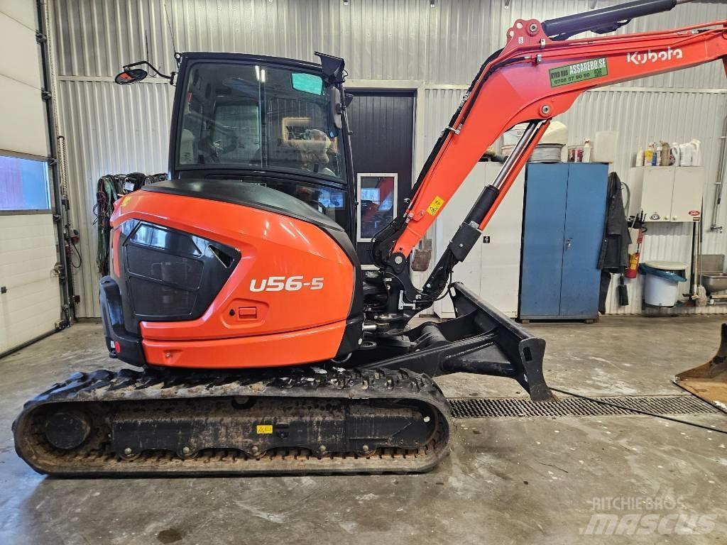 Kubota KX U56-5 Minigraafmachines < 7t