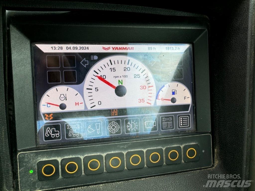 Yanmar B95W (40744) Wielgraafmachines