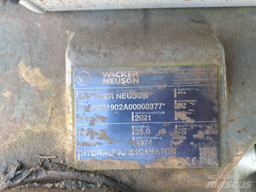 Wacker Neuson EZ50 Rupsgraafmachines