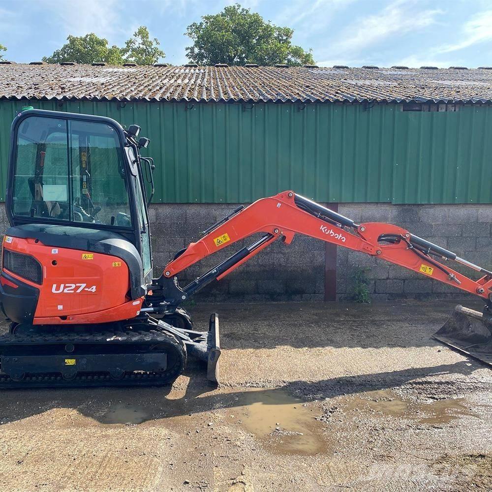 Kubota U 27-4 Minigraafmachines < 7t