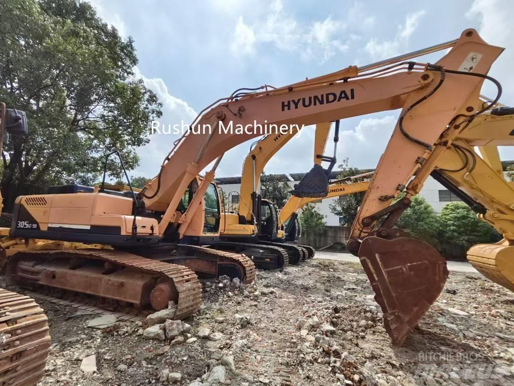 Hyundai 305 Rupsgraafmachines