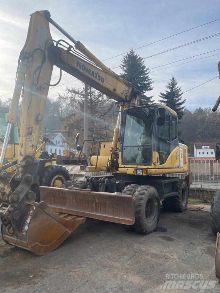 Komatsu PW 130-7K Wielgraafmachines