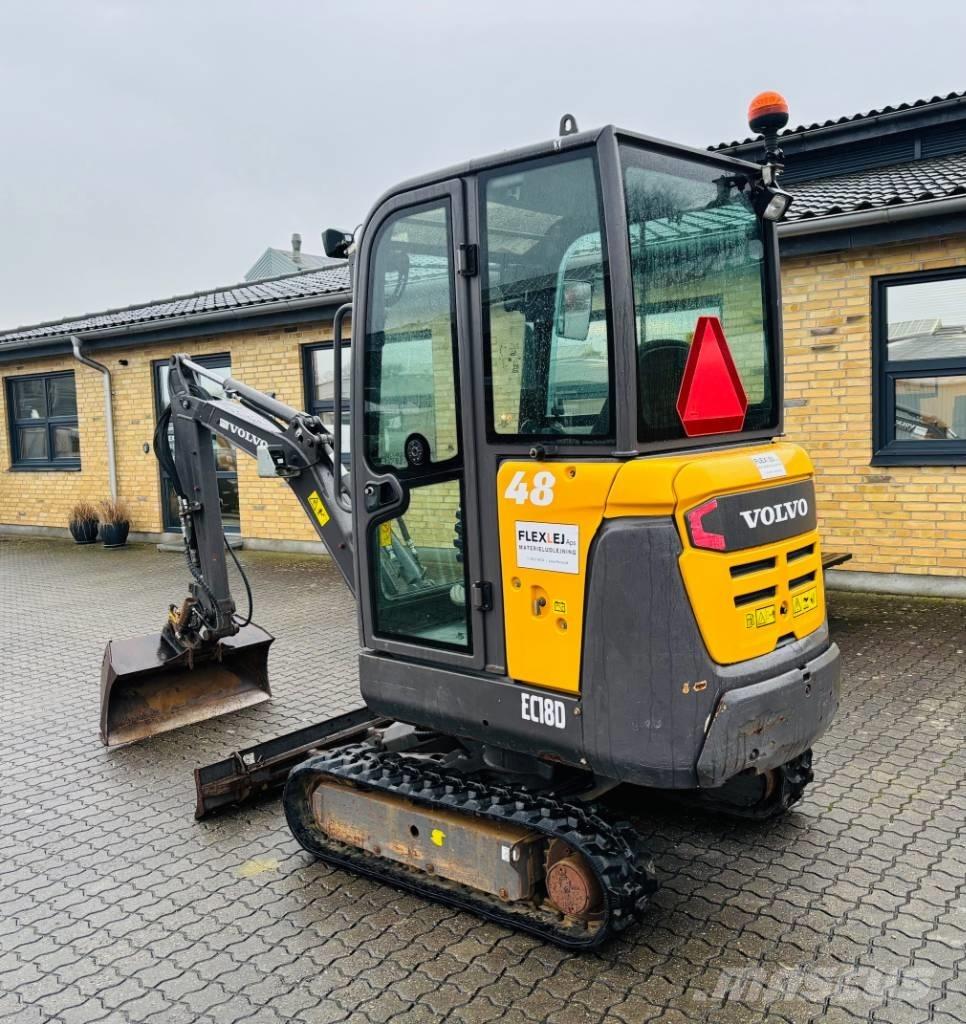 Volvo EC 18 Minigraafmachines < 7t