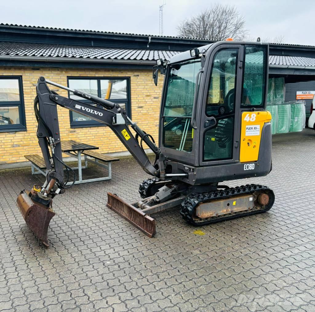 Volvo EC 18 Minigraafmachines < 7t
