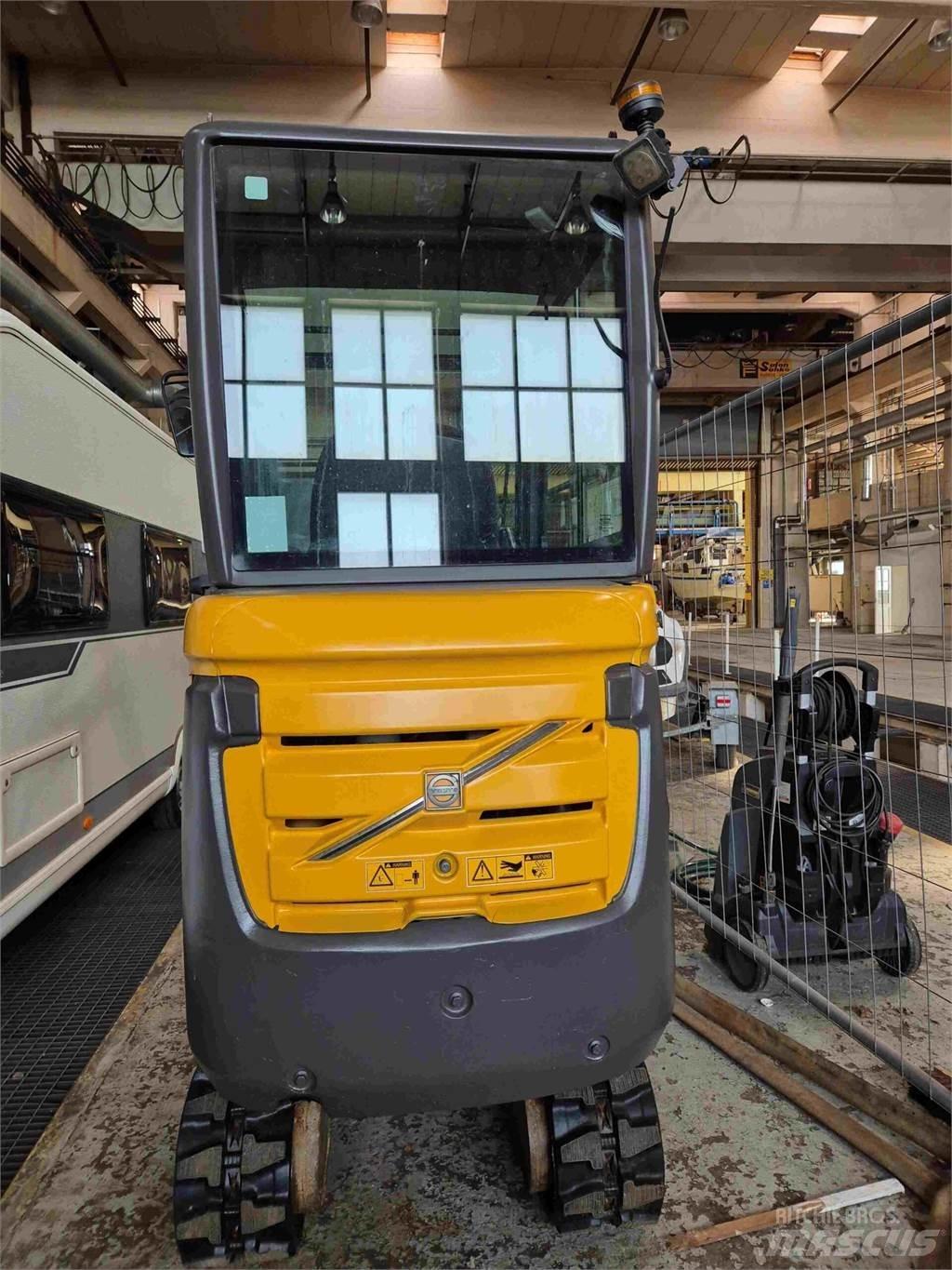 Volvo EC18C Minigraafmachines < 7t