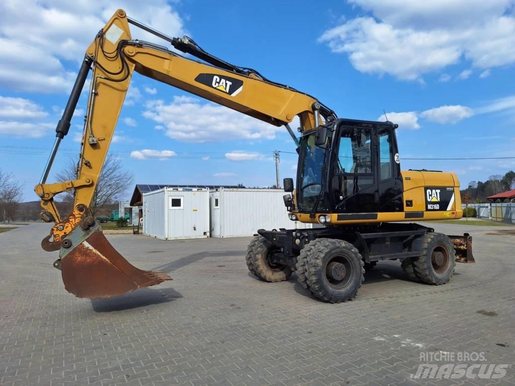 CAT M 316 D Wielgraafmachines