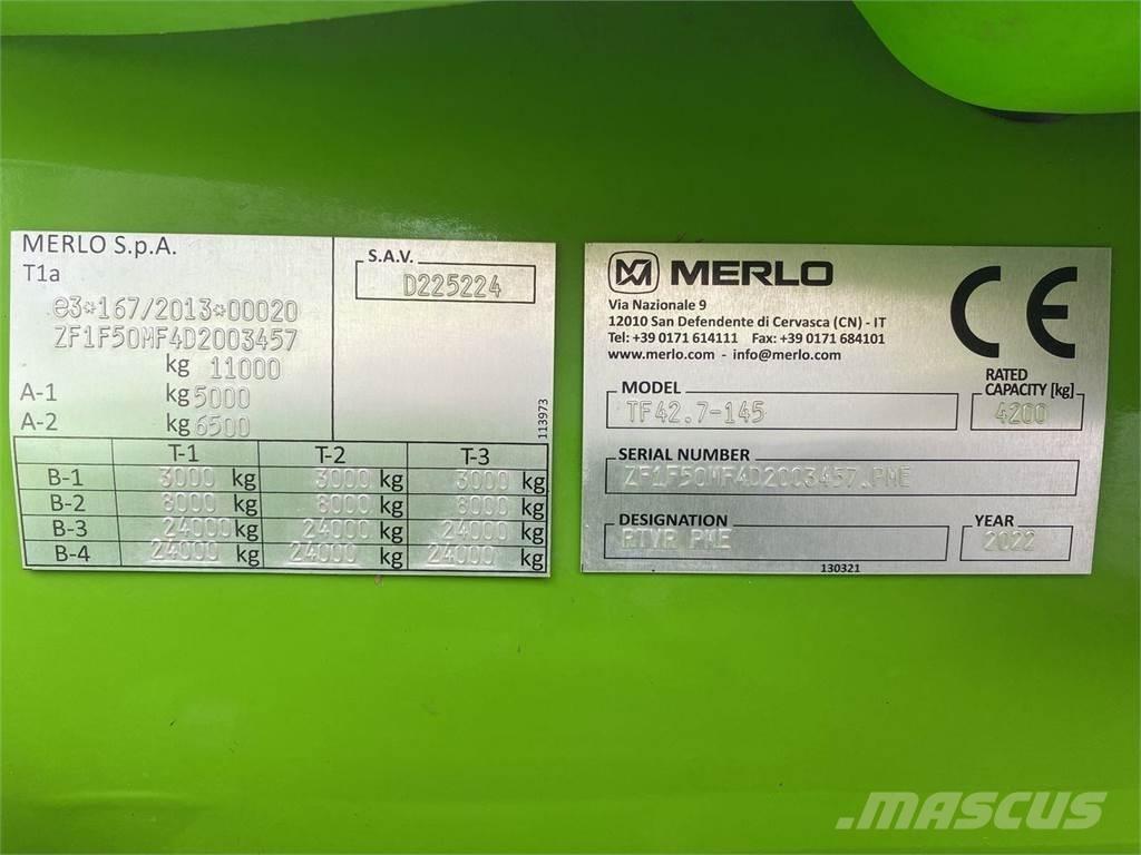 Merlo TF42.7 Verreikers voor landbouw