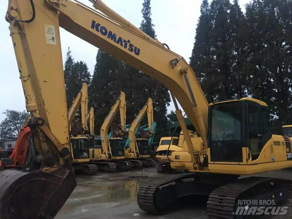 Komatsu pc200-7 Rupsgraafmachines